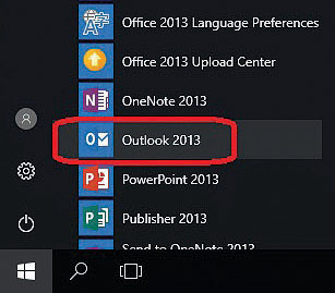 how to reinstall outlook 2013 on windows 10