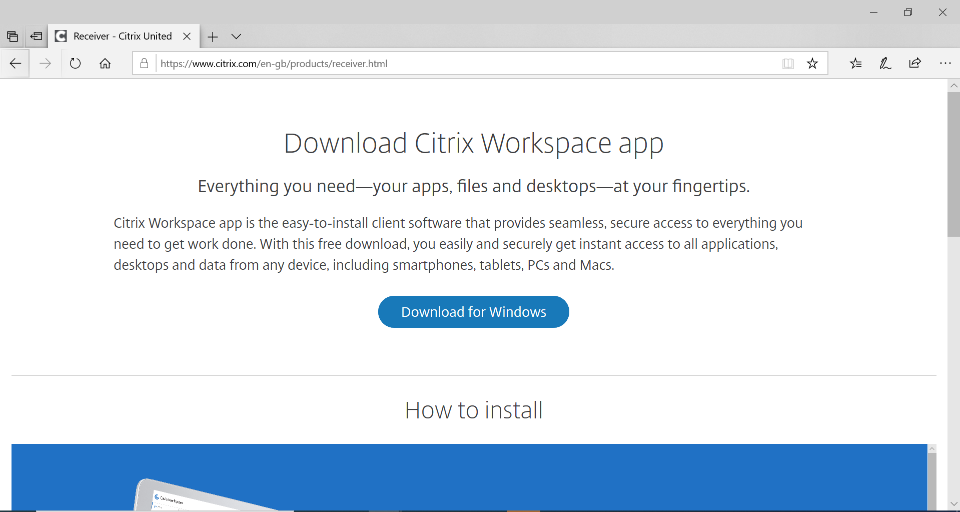 Citrix workspace download windows 7 see password in mysql workbench