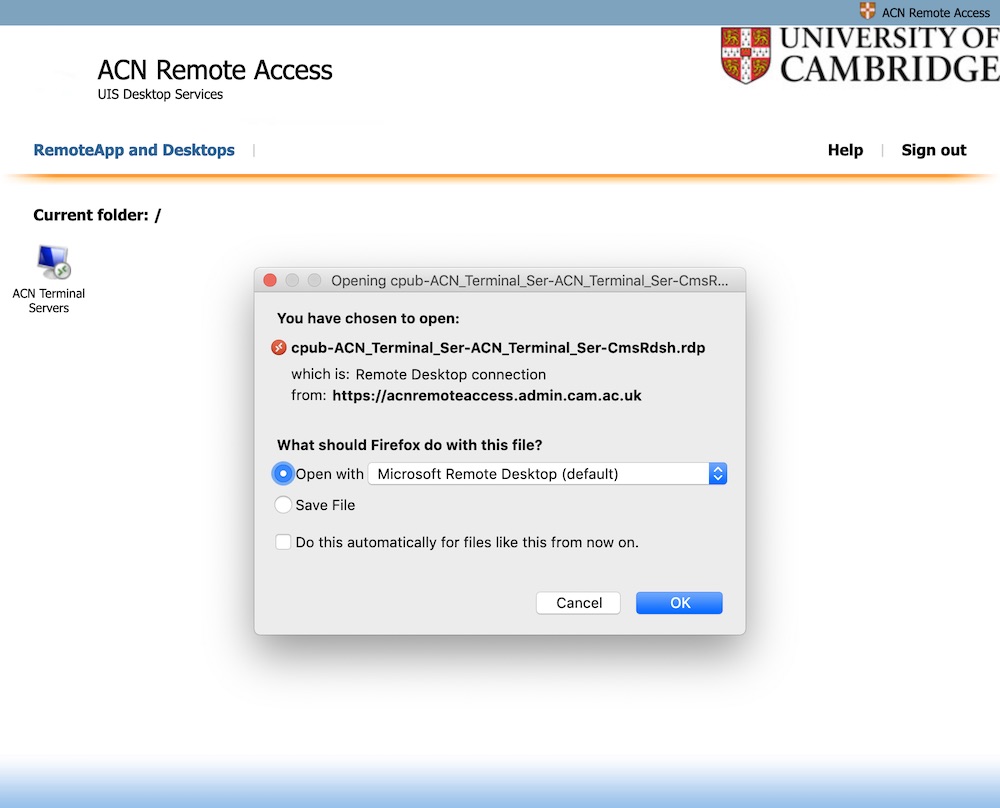 lts remote access for mac