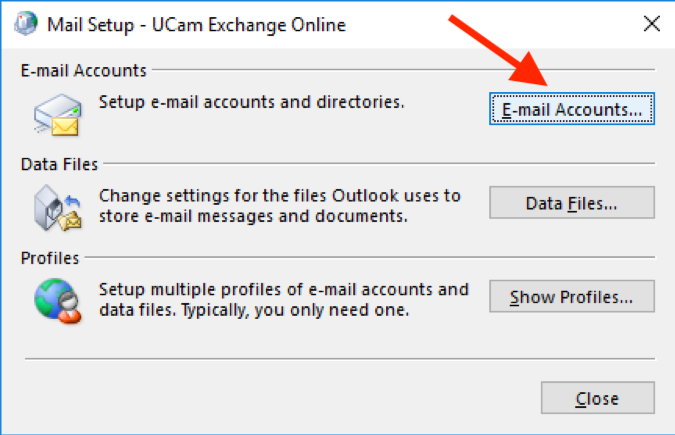 mac outlook 2016 junk this feature is not available for the account currently configured