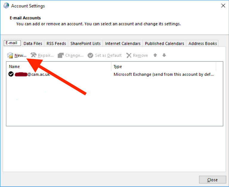 how to add shared mailbox in outlook 2016