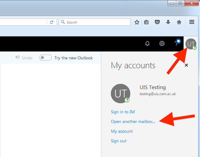 how to access shared mailbox office 365 outlook