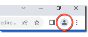 Image of Chrome profile icon