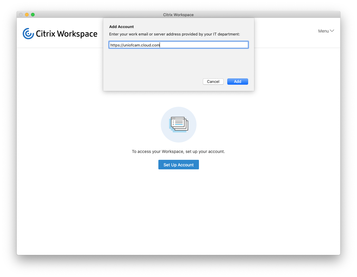 citrix workspace for mac