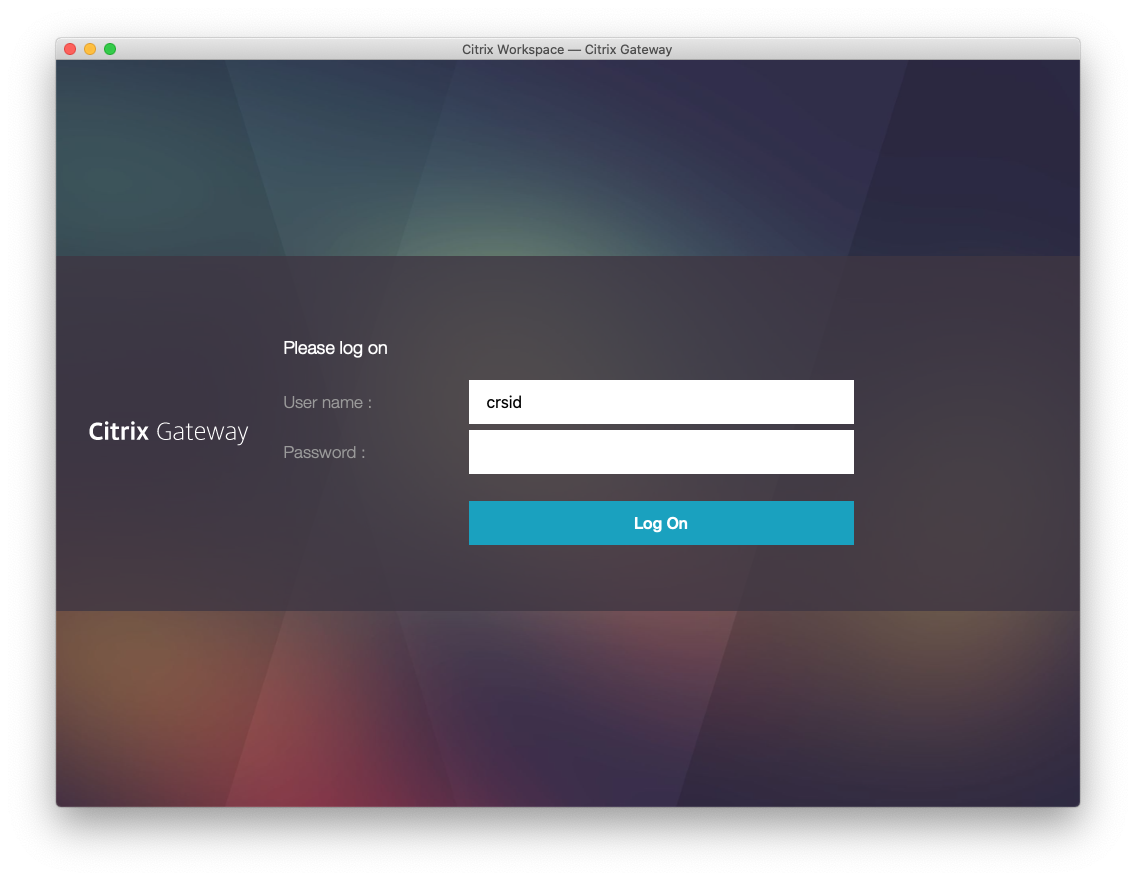 citrix workspace for mac