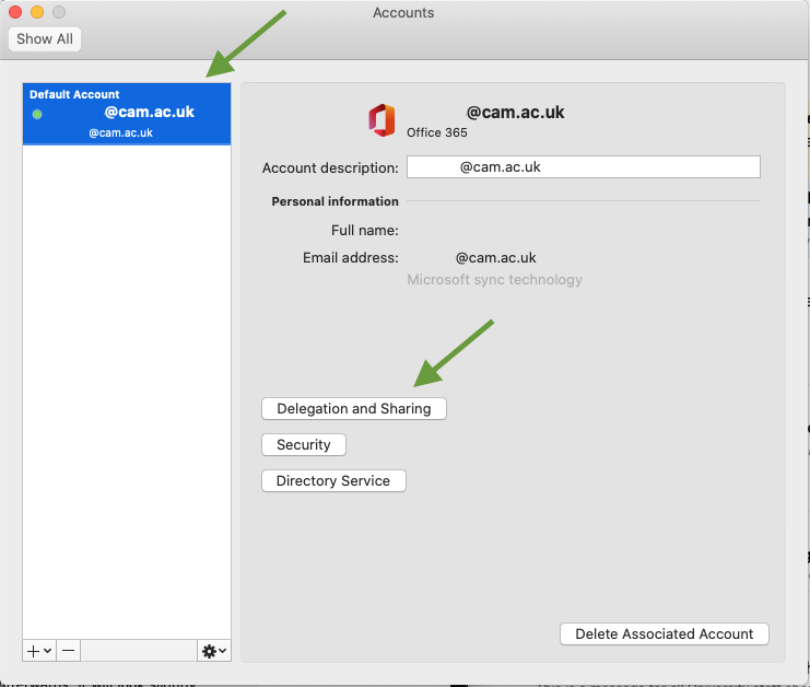 office 365 for mac shared mailbox