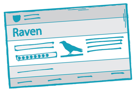 Raven Login Screen