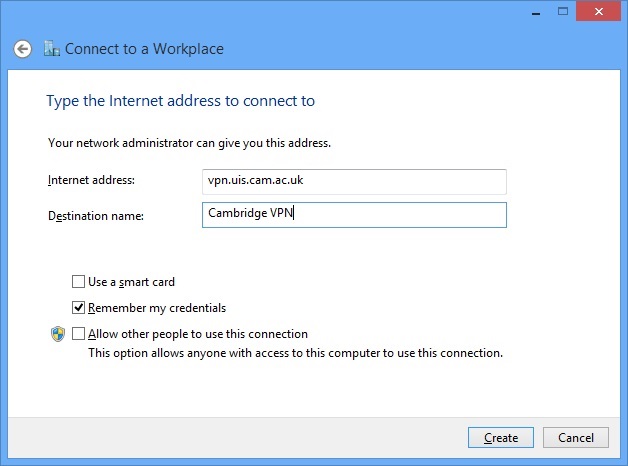 Connect to a workplace 2