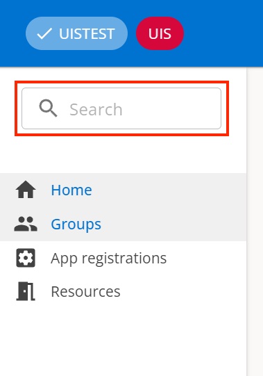 Toolkit search box