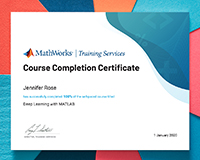 Matlab certificate